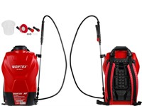 Аккум. опрыскиватель WORTEX KS 1640 Li в кор. ALL1 XLT SOLO 18В, 16 л (мягкая спинка, ручка для переноски)
