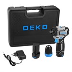 Дрель-шуруповерт аккумуляторная DEKO Loner 12V PRO 085-1122
