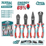 Набор шарнирно-губцевого инструмента TOTAL THT2CK241S (4 шт)
