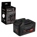 Аккумулятор DEKO UNV6.0 EXTRA, Li-ion, 20В, 6.0А*ч, с повышенной токоотдачей