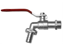 Кран для подключения шланга 1/2"-5/8" с проходом 1/2" BRADAS
