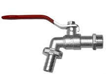 Кран для подключения шланга 1/2"-5/8" с нар. резьбой 3/4" BRADAS