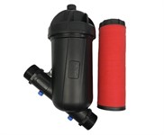 Фильтр дисковый, ячейка 120 мкм (130 mesh), две внеш. резьбы 1 1/4", 15 м3/час