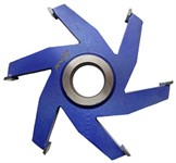 Фреза пазовая дисковая 125x32х10  Z=6 KWS