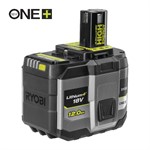 ONE + / Аккумулятор 18 B, 12 А/ч, индикатор уровня заряда, RYOBI RB18120T