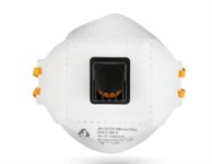 Респиратор JETA SAFETY JM-9332 складн. с клап. FFP3 (до 50 ПДК) (индивид. уп.) (трехпанельный)