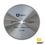 Диск пильный по алюминию 400x30(25.4/20)х3,8/3,2 мм, 96 зубов GRAFF Expert