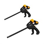 Струбцина быстрозажимная 100 мм DEKO RCL100-2 (2 шт.)