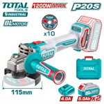 Углошлифмашина аккумуляторная TOTAL TAGLI2211532