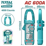 Токовые клещи TOTAL TMT766001