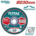 Круг отрезной 230x3,0x22,2 мм по металлу TOTAL