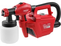 Краскораспылитель электрический 650 Вт, 800 мл, 2,6 мм, 80 DIN, WORTEX PS 1165-1 в кор.