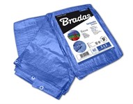 Тент непромокаемый (тарпаулин) 3х4м плотность 60г/м BRADAS