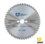 Пильный диск по дереву 250х30(25,4/20) 3,2/2,2 х48 GRAFF Expert