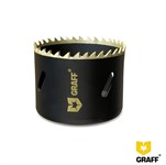 Коронка 76 мм по металлу биметаллическая GRAFF  Коронка 76 мм по металлу биметаллическая GRAFF