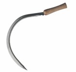 Серп, лезвие 450 мм, деревянная ручка