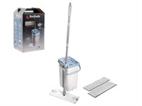 Швабра с отжимным ведром Scratch Anet, бежевая, PERFECTO LINEA