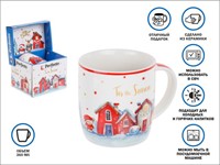 Кружка керамическая, в кор., 360 мл., GOLDEN WISHES-2, PERFECTO LINEA