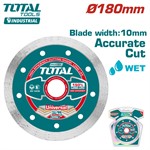 Диск алмазный 180х10,0х22,2 мм TOTAL