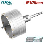 Коронка по бетону 105мм SDS-plus TOTAL