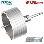 Коронка по бетону 125мм SDS-plusTOTAL 