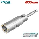 Коронка по бетону 35мм SDS-plus TOTAL