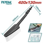 Щетка для мойки высокого давления 420x130мм TOTAL