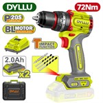Дрель-шуруповерт ударная аккумуляторная DYLLU DTCDP7281
