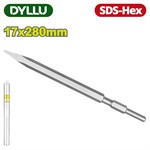 Зубило плоское SDS-Hex 17x280 мм DYLLU DTGZ1205
