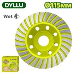 Чашка алмазная 115x20x22,2 мм DYLLU