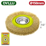 Щетка-насадка проволочная 150мм 1/2 " DYLLU DTCE7401