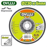 Круг шлифовальный 230x6,0x22,2 мм по металлу DYLLU