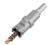 Коронка твердосплавная по металлу 22 мм DENZEL