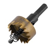 Коронка по металлу HSS, 30 мм, нитридтитановое покрытие Denzel