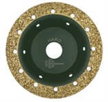 Чашка шлифовальная по дереву 125 плоская Grand  шаг 2 Hard