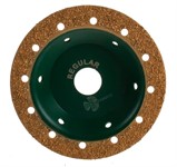 Чашка шлифовальная по дереву 125 плоская Grand  шаг шаг 3 Regular