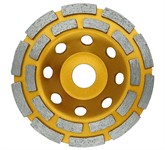 Чашка алмазная 125 мм по бетону сегментная двухрядная Mr. Экономик