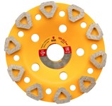 Чашка алмазная зачистная 125 мм Бриллиант DENZEL 