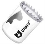 Коронка 44 мм по металлу биметаллическая GRAFF 