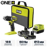 ONE + / Ударная дрель-шуруповерт RYOBI RPD18C1-242S