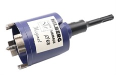 Коронка алмазная по бетону 68 мм Hilberg Laser Magnet