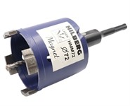 Коронка алмазная по бетону 72 мм Hilberg Laser Magnet