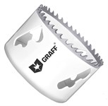 Коронка по металлу 70 мм биметаллическая с кобальтом GRAFF