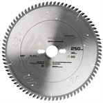 Пила для ламинированного ДСП 250х30х3,2/2,2x80 METALLICA Industry