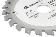 Пила подрезная коническая утонченная 20х20x2.2x2,8-4,0х24 METALLICA Industry