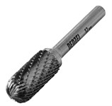 Борфреза по металлу твердосплавная, цилиндрическая закругленная, тип-С, 12 мм Denzel