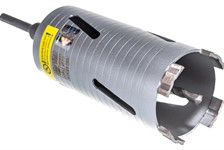 Коронка алмазная по бетону 72 х150 мм Hilberg Laser Deep Drill 