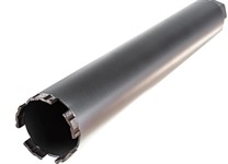 Коронка для алмазного бурения 68 мм по железобетону 1 1/4 UNC Hilberg Laser 