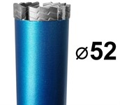 Коронка для алмазного бурения 52 мм 1 1/4" по железобетону бурения GRAFF