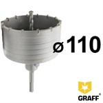 Коронка по бетону 110 мм ударная SDS-plus GRAFF